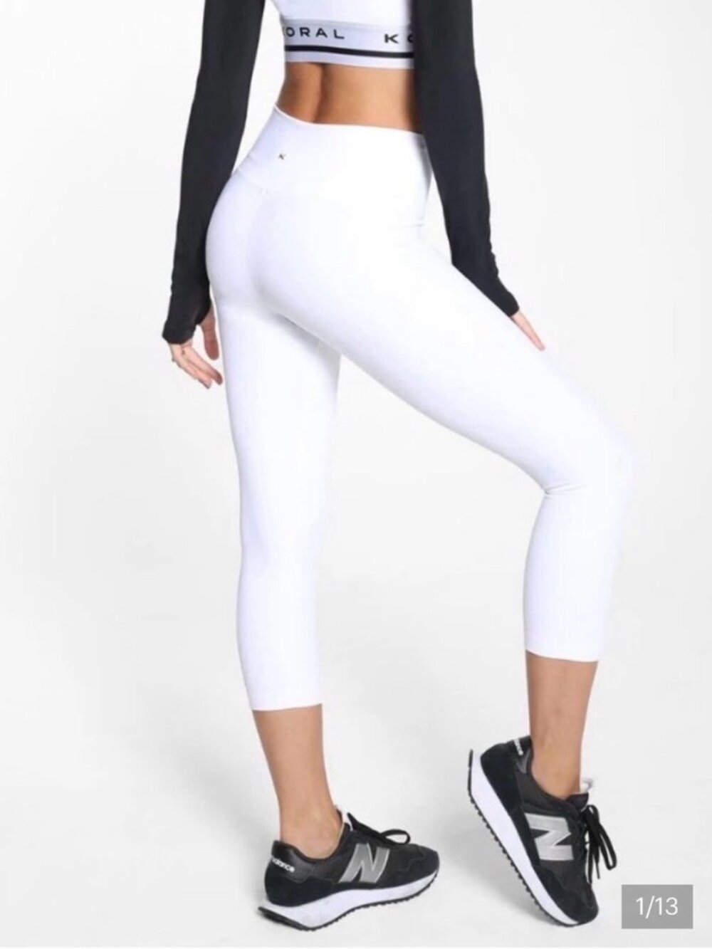 Koral - Exceed Blackout Legging (White)